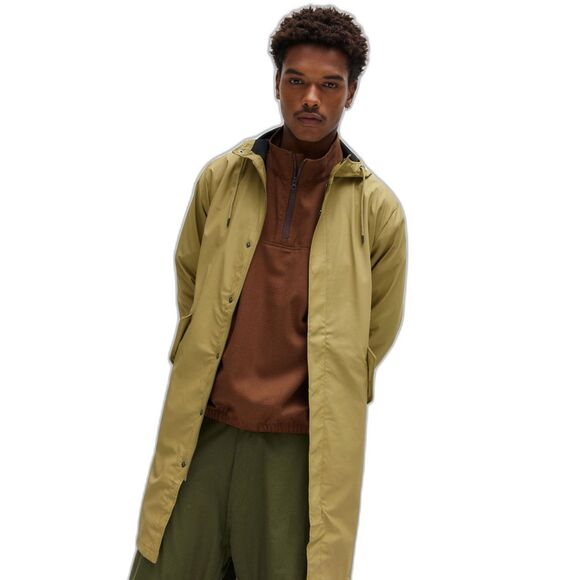RAINS Fishtail Parka Jacket Khaki Size S/M NWT MSRP $155 - Picture 1 of 6